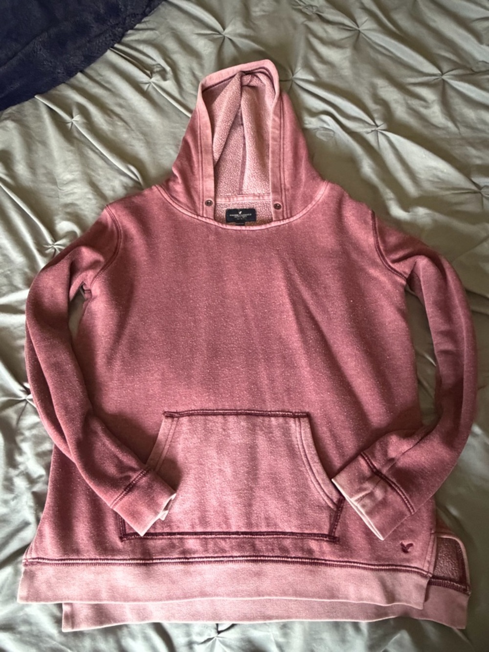 American Eagle Outfitters Dusty Rose Pullover Hoodie